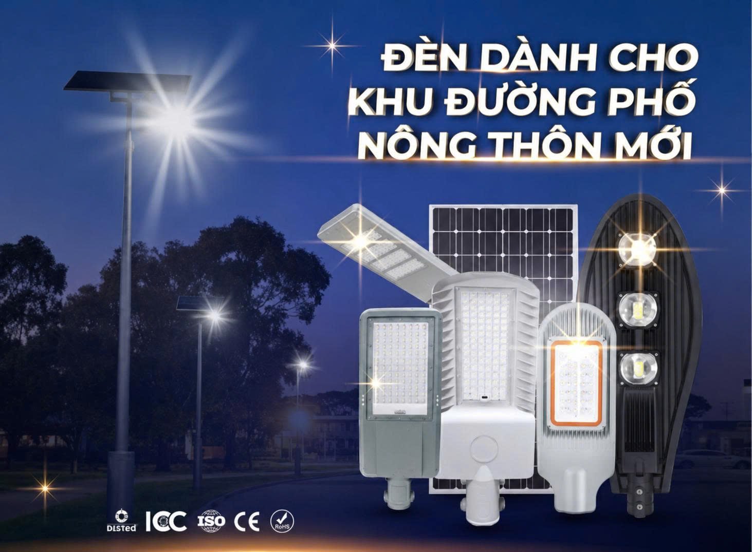 Đèn Đường Phố - Nông Thôn Mới