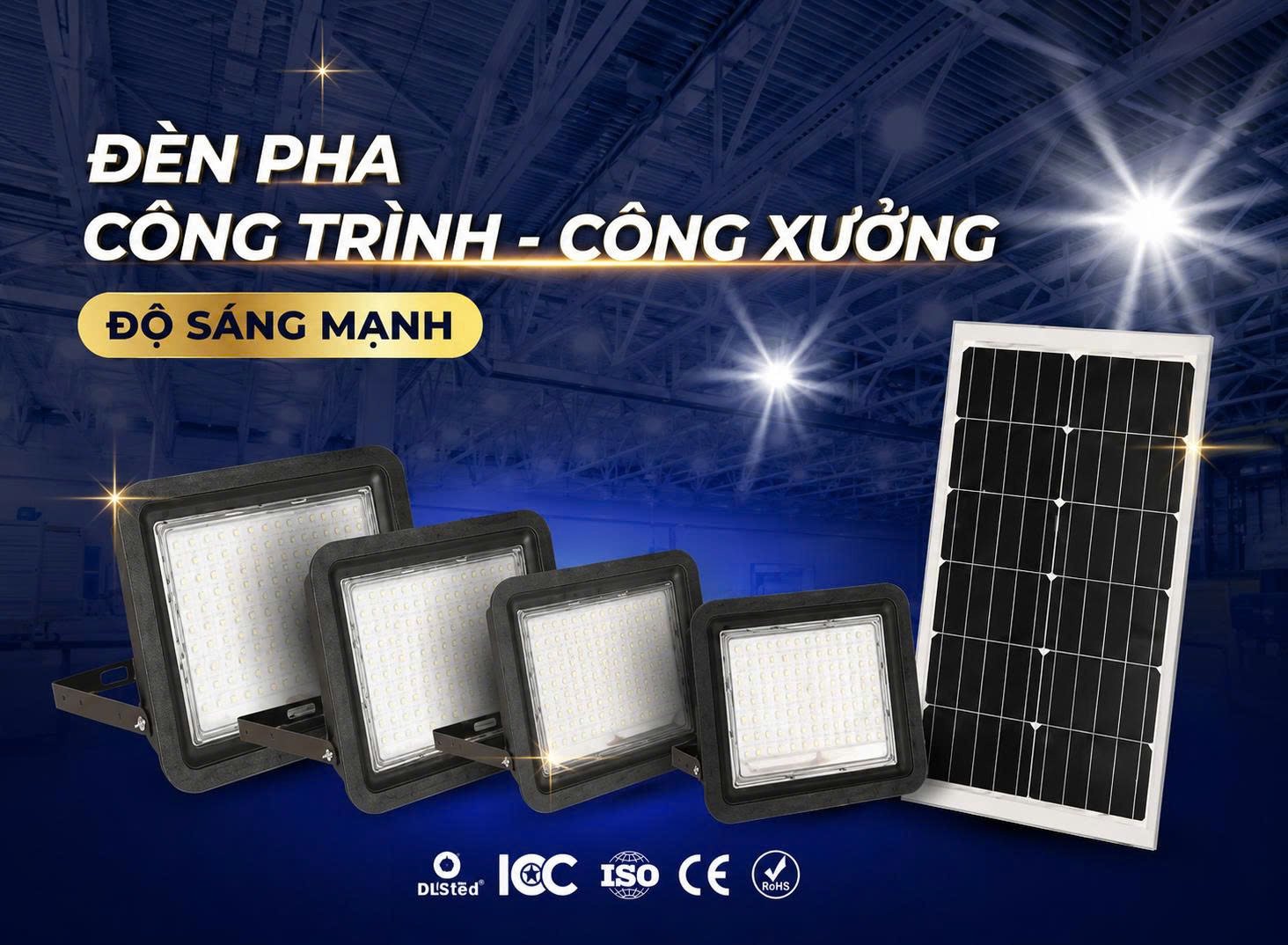 Đèn Pha Công Trình - Công Xưởng